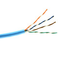 4-Pair 24AWG UTP Pure Copper Cat5e Ethernet Network Cable Blue